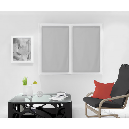 Dessus de chaise gobelin 40x40X3 cm ALIX blanc, par Soleil d'ocre