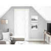 Parure de lit 180X290 cm en coton 57 Fils GALAXY gris, par Soleil d'ocre SOLEIL D'OCRE - 1