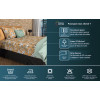 Parure de drap 260X300 cm en coton 57 Fils TAHITI anthracite, par Soleil d'ocre SOLEIL D'OCRE - 3