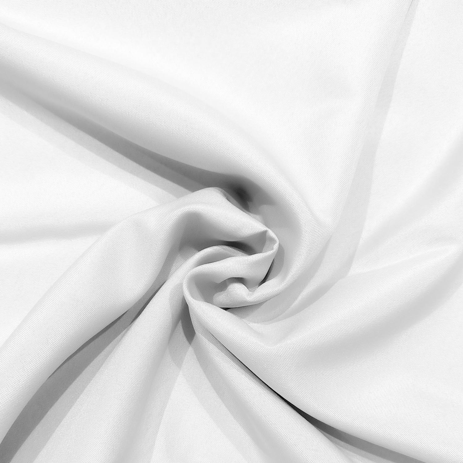 NAPPE CARREE 140 x140 cm ORGANZA VOLUPTE BLANC