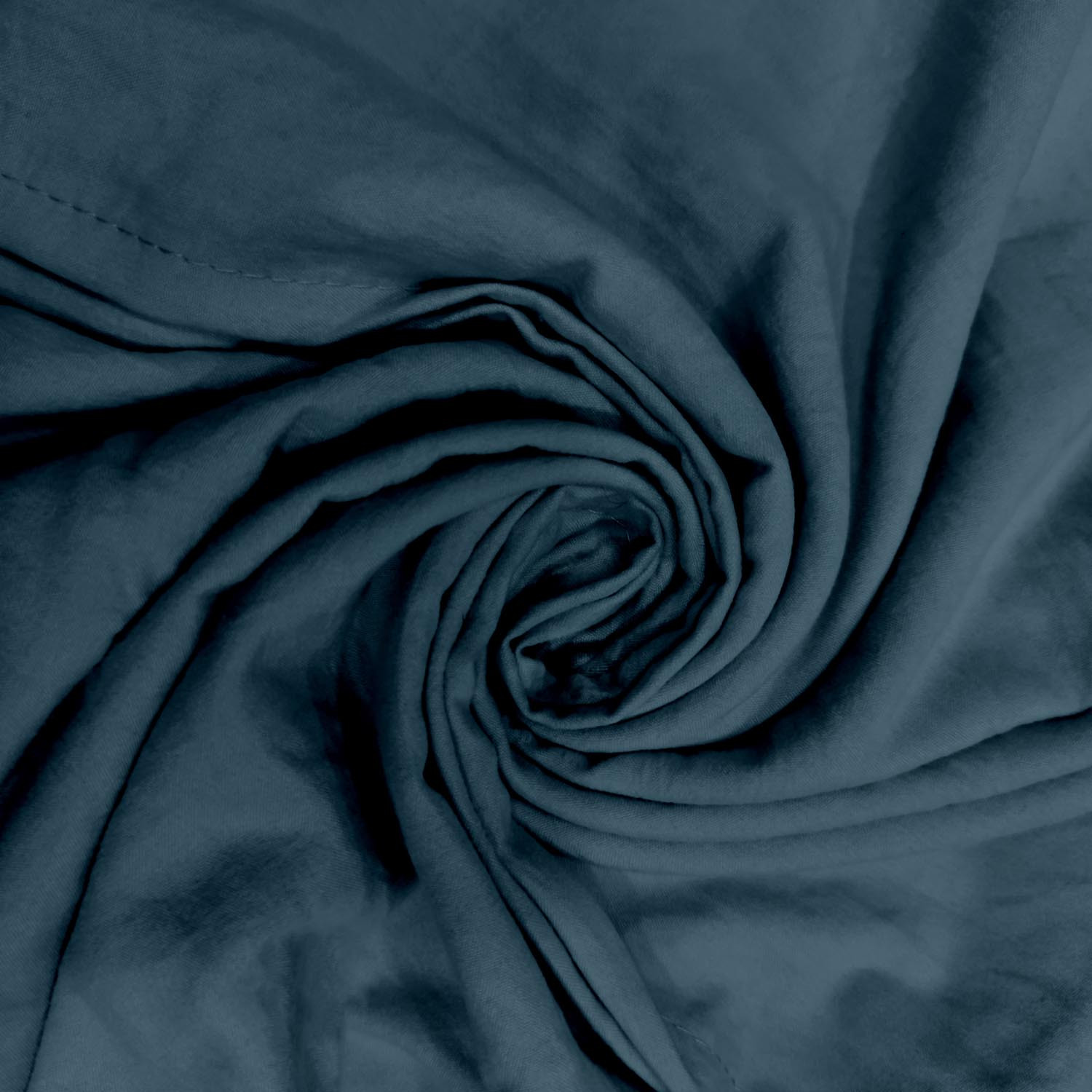 Parure de lit avec Housse de Couette en Microfibre Bleu Canard