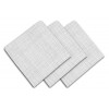 Brise bise en coton 45x90 cm KHEOPS noir