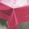 Drap plat en coton percale 180x290 cm CAMILLE rose, par songe de camille SONGE DE CAMILLE - 1