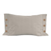 Coussin décoratif lin coton 32x50 cm LINO natura, par Soleil d'Ocre
