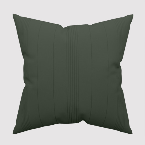 Housse de coussin 40x40 cm ADELE kaki, par Soleil d'Ocre