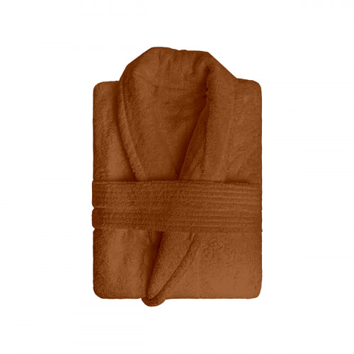 Peignoir en coton 500gr/m2 Taille 14-16 ans LAGUNE terra, par Soleil d'Ocre