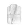 Peignoir en coton 500gr/m2 Taille L LAGUNE blanc, par Soleil d'Ocre