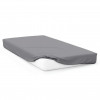 Drap housse uni 140x190 cm ZZZ gris ZZZ - 3