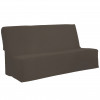 Drap housse uni 90x190 cm ZZZ violine ZZZ - 3