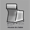 Drap housse uni 90x190 cm ZZZ violine ZZZ - 5