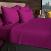 Drap housse 140x200 cm en coton 57 Fils SOLEIL D'OCRE rouge SOLEIL D'OCRE - 1
