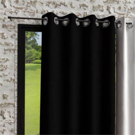 Rideau à oeillets en microfibre lavée135x250 cm BOHEME...