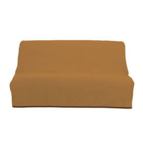 Housse clic-clac en coton PANAMA jaune