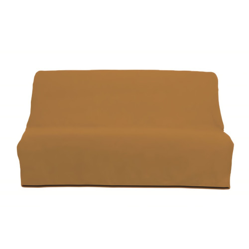 Housse clic-clac en coton PANAMA jaune