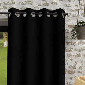 Rideau à oeillets en microfibre lavée 135x180 cm BOHEME...