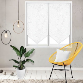 Paire de brise bise 60x120 cm OSAKA, par Soleil d'Ocre