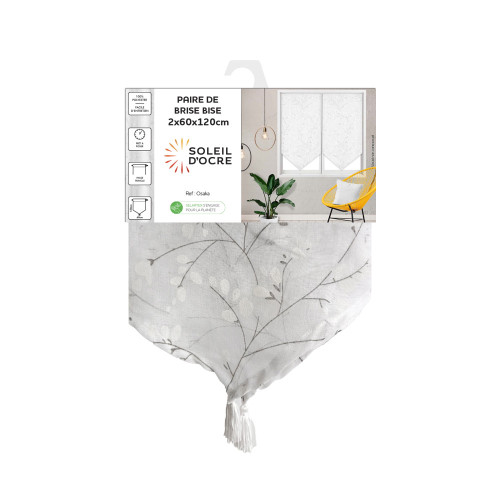 Paire de brise bise 60x120 cm OSAKA, par Soleil...