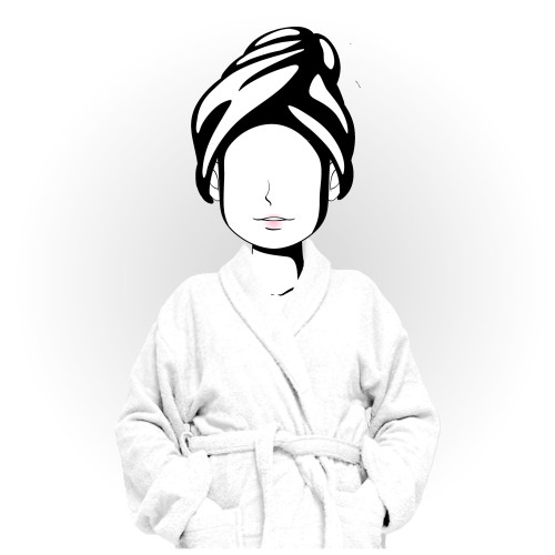 Peignoir en coton 500gr/m2 Taille 10-12 ans...