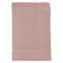 Tapis de bain en coton 800 gr/m2 50x80 cm LAGUNE vieux rose, par Soleil d'ocre
