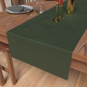 Chemin de table 40x180 cm LUXURY vert, par Soleil d'Ocre