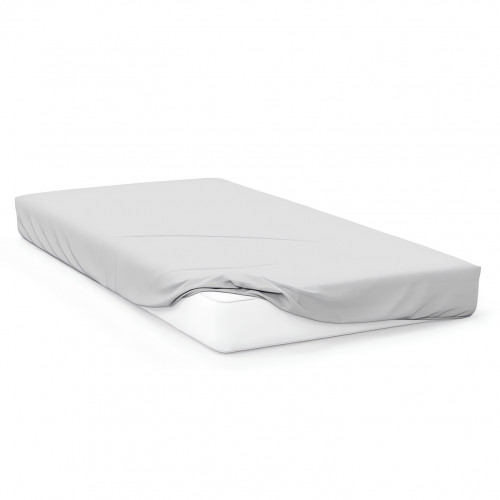 Traversin en coton 30x160 cm POLLUX blanc