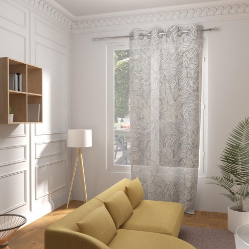 Voile à oeillets 135x250 cm LOUANE, par Soleil...